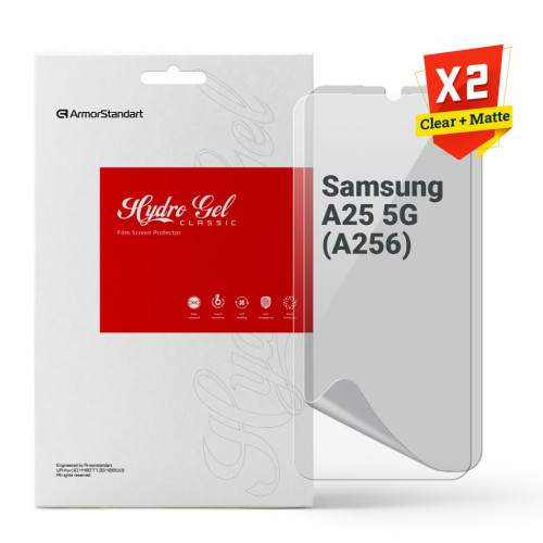 Пленка защитная Armorstandart Kit Clear + Matte Samsung A25 5G (A256) (ARM80703) – Armorstandart