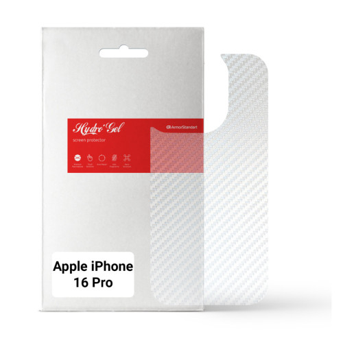 Пленка защитная Armorstandart for Back Panel Apple iPhone 16 Pro Carbone Transparent (ARM79611) – Armorstandart