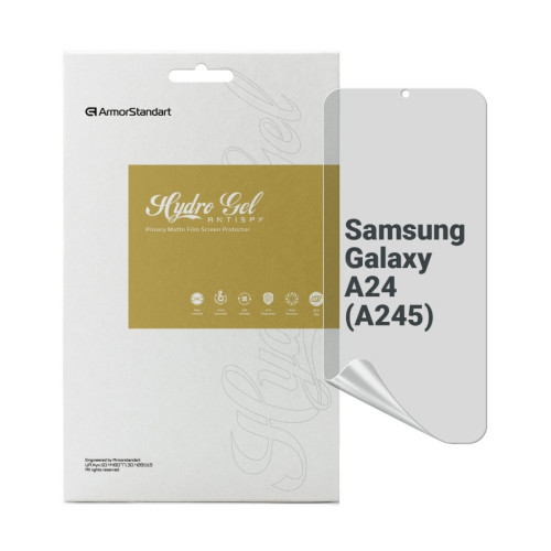 Плівка захисна Armorstandart Anti-spy Samsung A24 4G (A245) (ARM68014) – Armorstandart