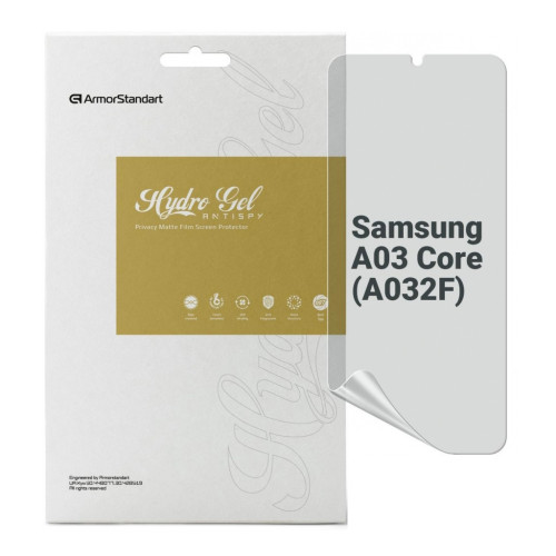 Плівка захисна Armorstandart Anti-spy Samsung A03 Core (A032F) (ARM70019) – Armorstandart