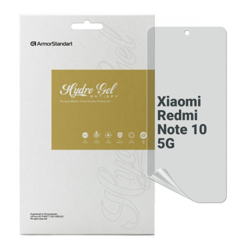 Плівка захисна Armorstandart Anti-spy Xiaomi Redmi Note 10 5G (ARM70134) – Armorstandart