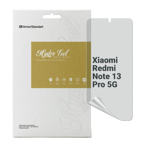 Пленка защитная Armorstandart Anti-spy Xiaomi Redmi Note 13 Pro 5G (ARM71868) – Armorstandart