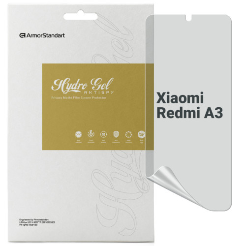 Пленка защитная Armorstandart Anti-spy Xiaomi Redmi A3 (ARM74460) – Armorstandart