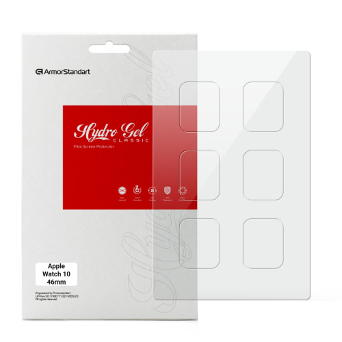 Плівка захисна Armorstandart Apple Watch 10 46mm 6 pcs (ARM81142) – Armorstandart