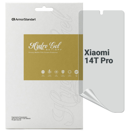 Плівка захисна Armorstandart Anti-spy Xiaomi 14T Pro (ARM79313) – Armorstandart