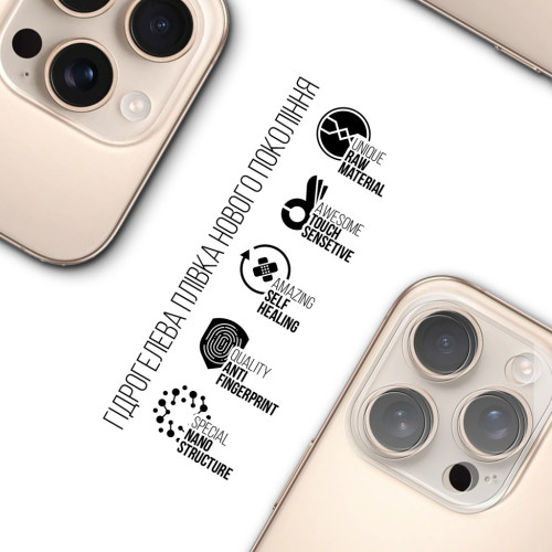 Плівка захисна Armorstandart for Camera Apple iPhone 16 Pro 6pcs (ARM79599) – Armorstandart (вид 1)
