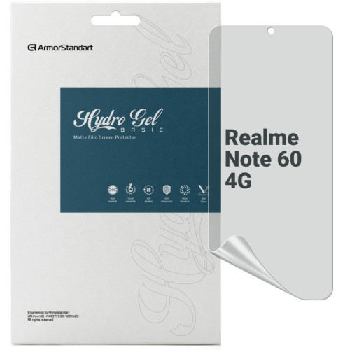 Пленка защитная Armorstandart Matte Realme Note 60 4G (ARM81161) – Armorstandart