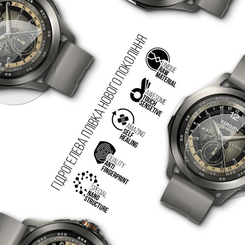 Пленка защитная Armorstandart Xiaomi Watch S4 Sport 6pcs (ARM84393) – Armorstandart (вид 1)
