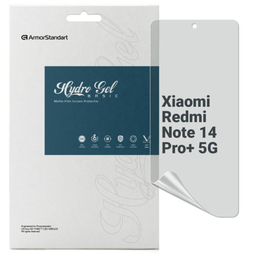 Плівка захисна Armorstandart Matte Xiaomi Redmi Note 14 Pro+ 5G (ARM79659) – Armorstandart