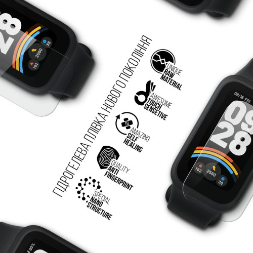 Плівка захисна Armorstandart Xiaomi Smart Band 9 Active 6pcs (ARM83826) – Armorstandart (вид 1)