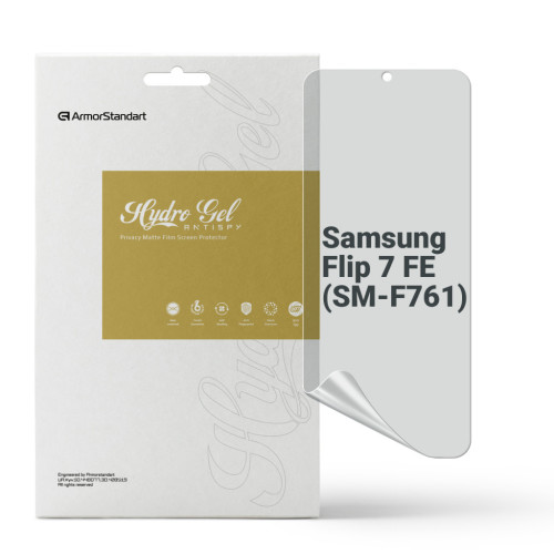 Пленка защитная Armorstandart Hydrogel Anti-spy Samsung Flip 7 FE (SM-F761) (ARM87454) – Armorstandart