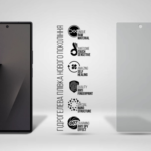 Плівка захисна Armorstandart Hydrogel Anti-spy на внешний дисплей Samsung Fold 7 (SM-F966) (ARM87453) – Armorstandart (вид 1)