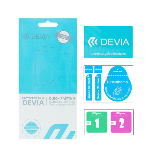 Плівка захисна Devia Hydrogel Honor Magic5 front+back (DV-HNR-MG5FB) – Devia (вид 2)