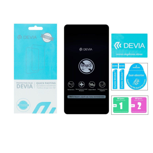 Пленка защитная Devia Hydrogel Samsung M34 front+back (DV-SM-M34FB) – Devia