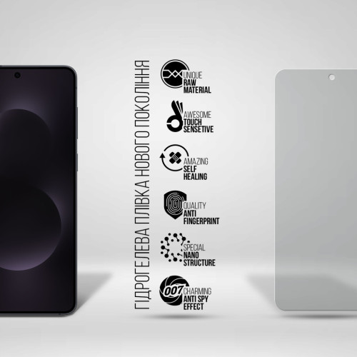 Плівка захисна Armorstandart hydrogel Anti-spy Samsung S25 Edge 5G (SM-S937) (ARM83269) – Armorstandart (вид 1)
