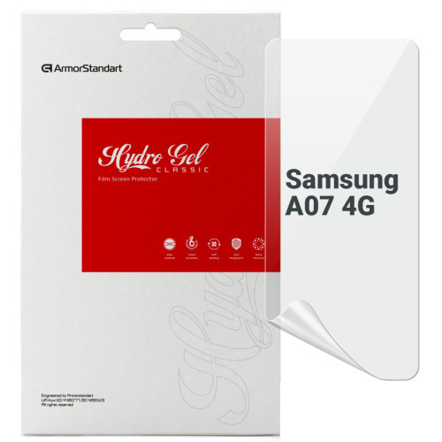Пленка защитная Armorstandart hydrogel Samsung A07 4G (ARM86493) – Armorstandart
