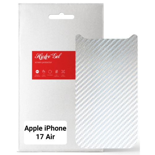 Плівка захисна Armorstandart Back panel Carbone Apple iPhone 17 Air Silver (ARM86204) – Armorstandart
