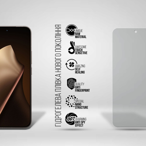 Плівка захисна Armorstandart hydrogel Anti-spy Xiaomi 15T Pro 5G (ARM86972) – Armorstandart (вид 1)