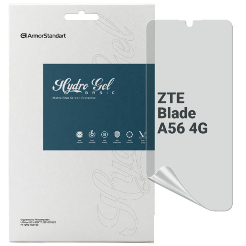 Плівка захисна Armorstandart hydrogel Matte ZTE Blade A56 4G (ARM87515) – Armorstandart