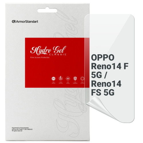 Пленка защитная Armorstandart hydrogel OPPO Reno14 F 5G / Reno14 FS 5G (ARM87114) – Armorstandart