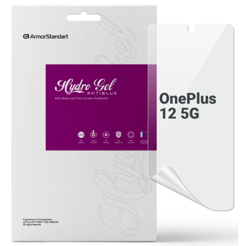 Пленка защитная Armorstandart hydrogel Anti-Blue OnePlus 12 5G (ARM89355) – Armorstandart