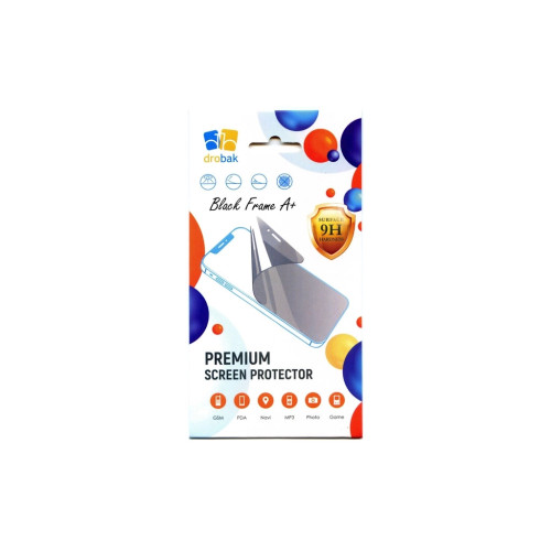 Скло захисне Drobak Xiaomi Redmi Note 12 Pro 4G Blak Frame A+ (676716) (676716) – Drobak