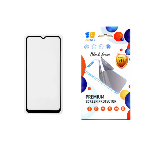 Скло захисне Drobak ZTE Blade A52 (Black) (505092) (505092) – Drobak