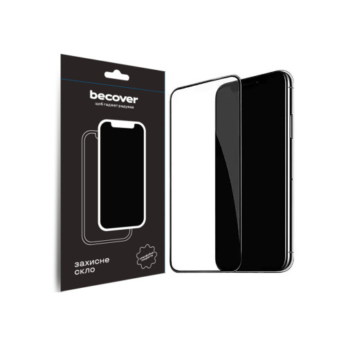 Скло захисне BeCover Apple iPhone 15 Plus/15 Pro Max Black (709788) – BeCover