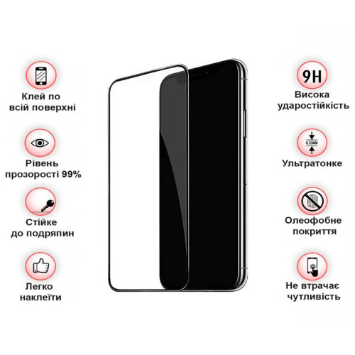 Скло захисне BeCover Apple iPhone 15 Plus/15 Pro Max Black (709788) – BeCover (вид 3)