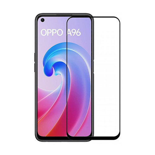 Стекло защитное BeCover Oppo A96 Black (709770) – BeCover (вид 1)