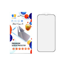 Стекло защитное Drobak Apple iPhone 15 Pro Max Black Frame A+ (292903)