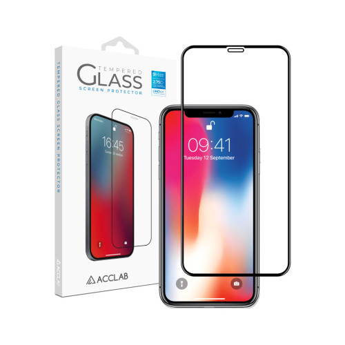Скло захисне ACCLAB Full Glue Apple iPhone X/XS/11 Pro (1283126508189) – ACCLAB