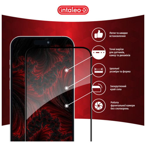 Скло захисне Intaleo Full Glue Apple iPhone 15 (1283126575242) – Intaleo (вид 2)