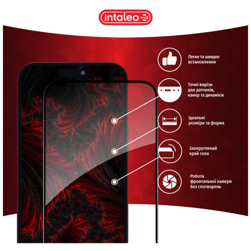 Скло захисне Intaleo Full Glue Apple iPhone 15 Pro (1283126575440) – Intaleo (вид 2)