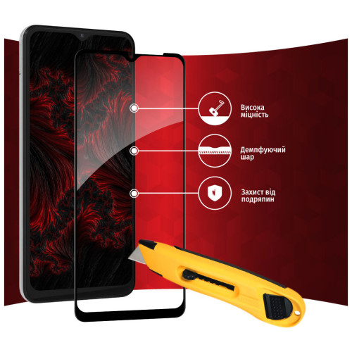Скло захисне Intaleo Full Glue Samsung A04S (1283126544897) – Intaleo (вид 3)