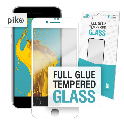 Скло захисне Piko Full Glue Apple iPhone SE 2020 white (1283126502927) – Piko