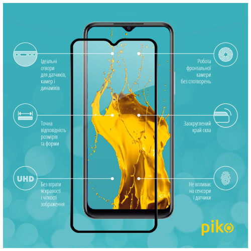 Скло захисне Piko Full Glue Vivo Y21 (1283126526961) – Piko (вид 2)