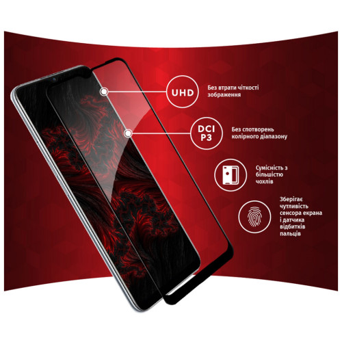 Скло захисне Intaleo Full Glue Oppo A16 (1283126522055) – Intaleo (вид 3)