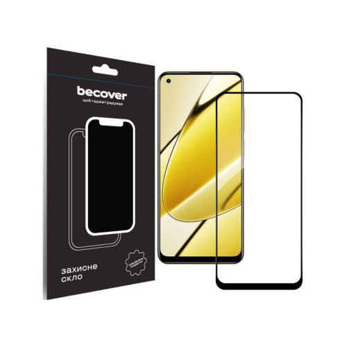 Скло захисне BeCover Realme 11 4G Black (710510) – BeCover