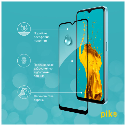 Скло захисне Piko Full Glue Oppo A57 (1283126546273) – Piko (вид 3)