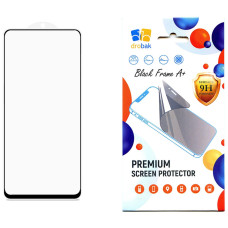 Стекло защитное Drobak Xiaomi Redmi 12 Black Frame A+ (535385)