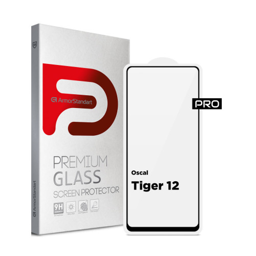 Скло захисне Armorstandart Pro Oscal Tiger 12 Black (ARM75106) – Armorstandart