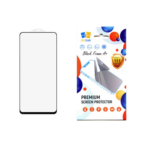 Скло захисне Drobak Xiaomi Redmi Note 13 Pro Black Frame A+ (171701) – Drobak