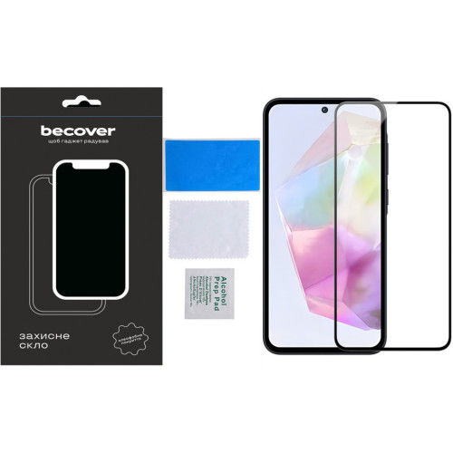 Стекло защитное BeCover Samsung Galaxy A35 5G SM-A356 Black (711071) – BeCover (вид 3)