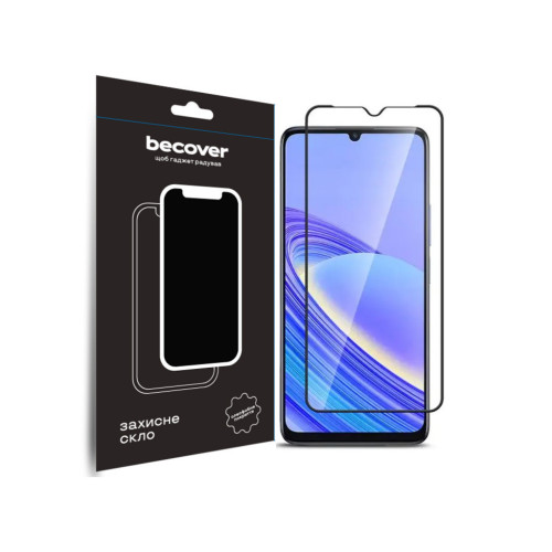Скло захисне BeCover TCL 40 SE (T610K2) Black (711380) – BeCover