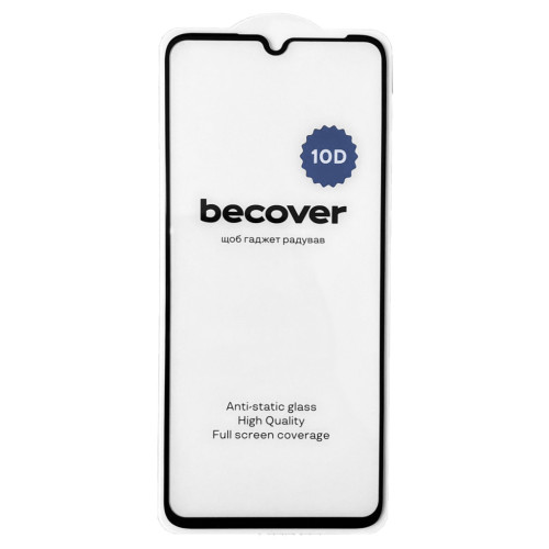 Стекло защитное BeCover Realme Note 50 10D Black (711669) – BeCover (вид 1)