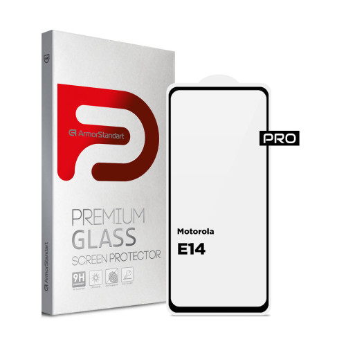 Скло захисне Armorstandart Pro Motorola E14 Black (ARM78827) – Armorstandart