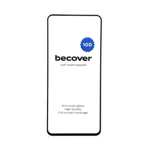 Стекло защитное BeCover Tecno Spark 20 Pro (KJ6) 10D Black (711819) – BeCover (вид 1)