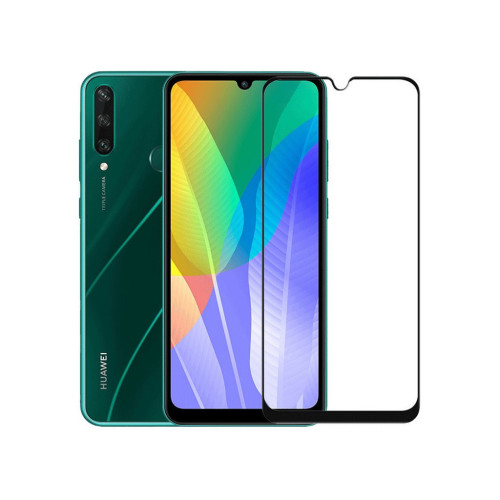 Скло захисне PowerPlant Full screen Huawei Y6p, Black (GL609482) – PowerPlant