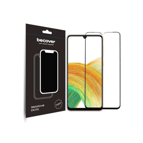 Скло захисне BeCover Samsung Galaxy A34 5G SM-A346 Black (708840) – BeCover